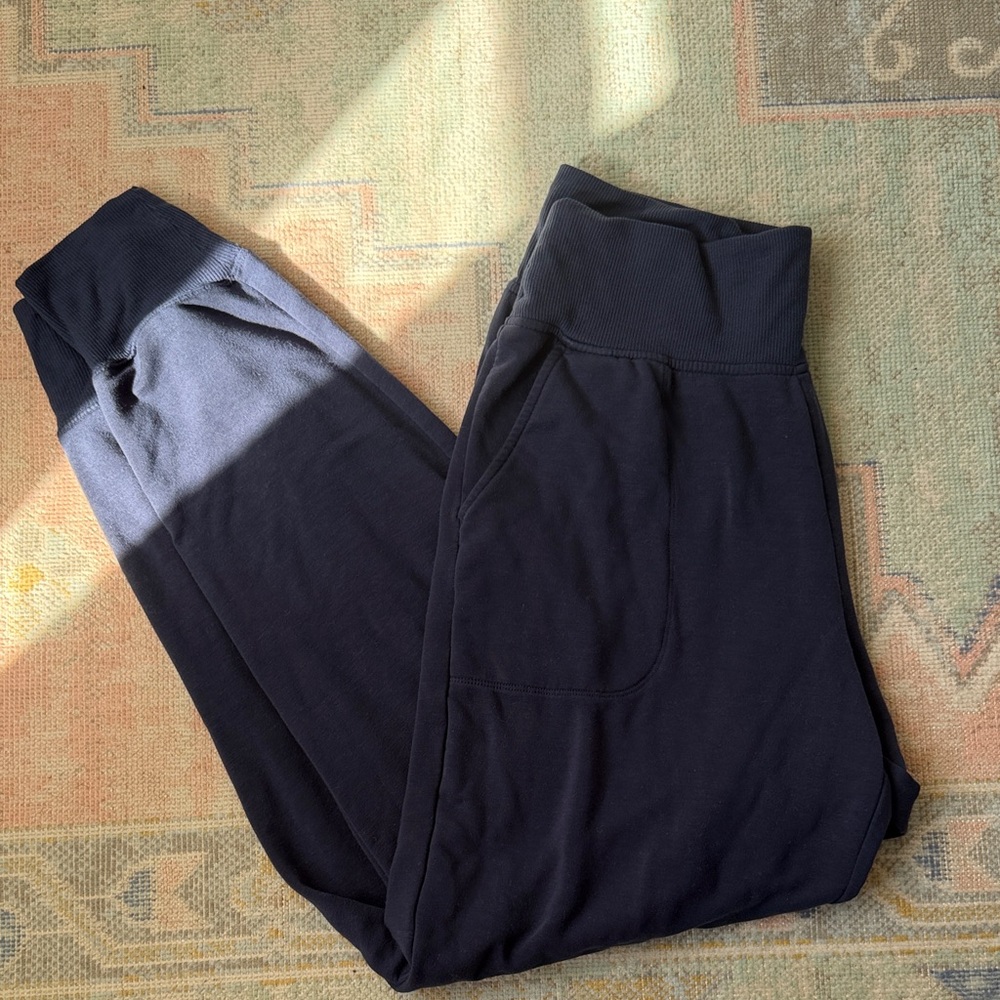 Athleta Coaster Luxe High Rise Jogger Navy M/T